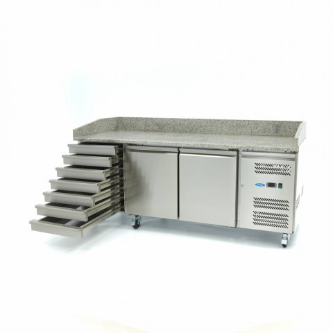 MAXIMA 2-vratni 7-predalni pult za pico