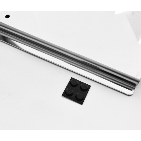 TRE SPADE inox podnožje za mlinček za meso ali pasirni stroj + 4 gumijaste nogice