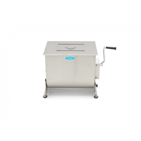 MAXIMA ročni mešalnik za meso z nagibno posodo - 60 L/55 kg mesa