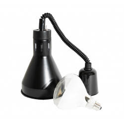 GAMMO toplotna lampa 18cm - črna