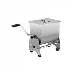 GAMMO ročni mešalnik za meso z nagibno posodo - 30 L/25 kg mesa