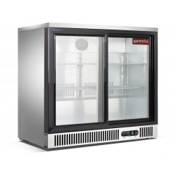 GAMMO barski hladilnik z 2 drsnima vratoma - 250 l