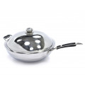 MAXIMA Inox pokrov za indukcijsko wok ponev 36cm