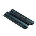 Pekač za bagete, perforiran 380x160mm - za 2 bageta