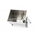 MAXIMA ročni mešalnik za meso z nagibno posodo - 60 L/55 kg mesa